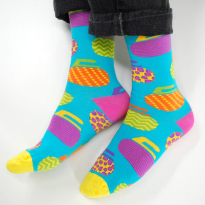 Hell’s-a-Poppin’ Brights Socks
